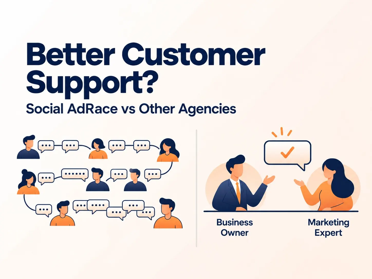 Social AdRace vs other digital marketing agencies in Surat for better customer support